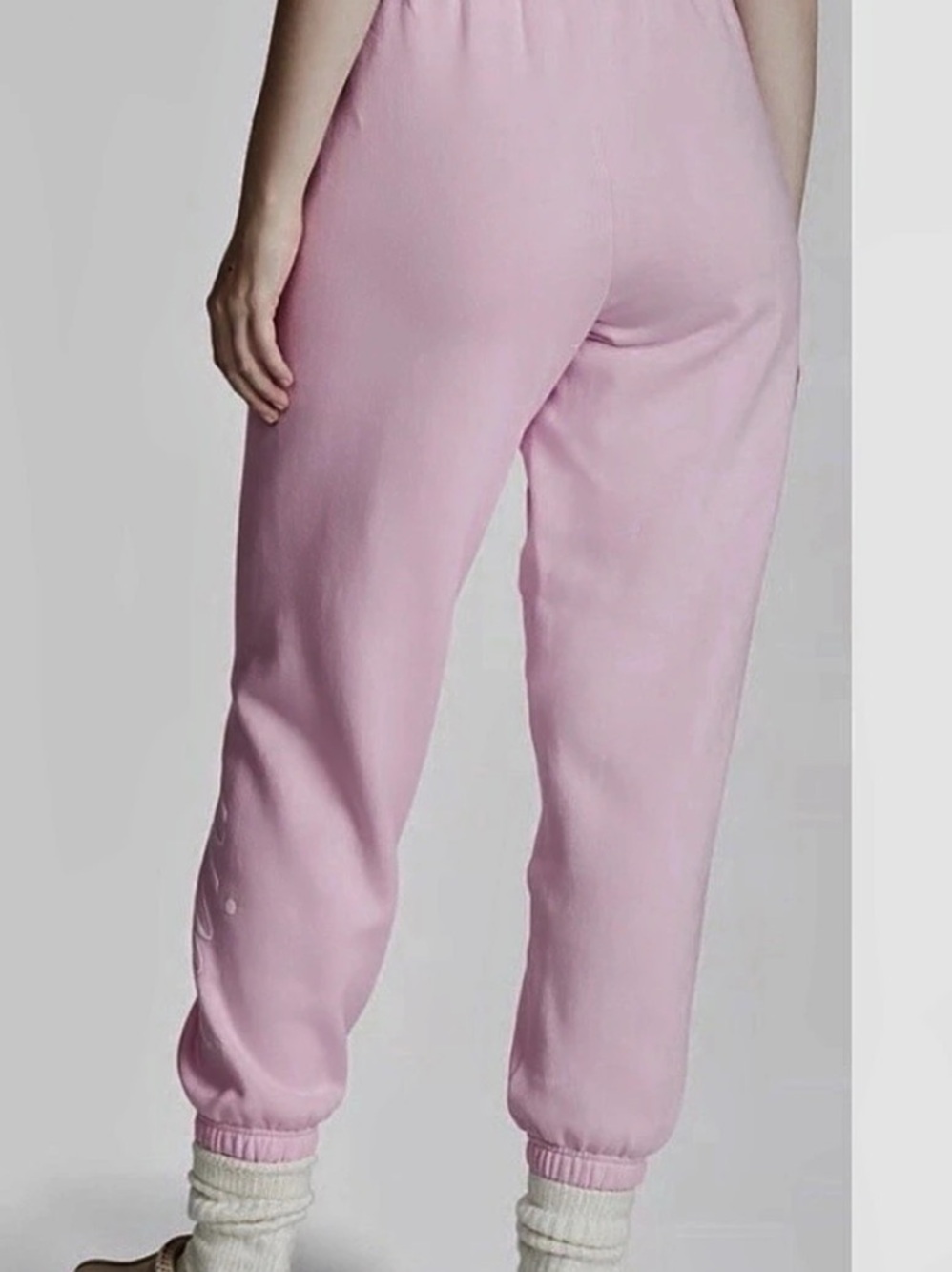PINK Fleece Jogger Pants in Size xSmall NWT